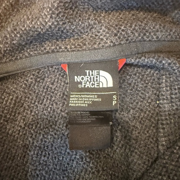 North Face Mens Gray Jacket Full Zip Size Small - Picture 3 of 6